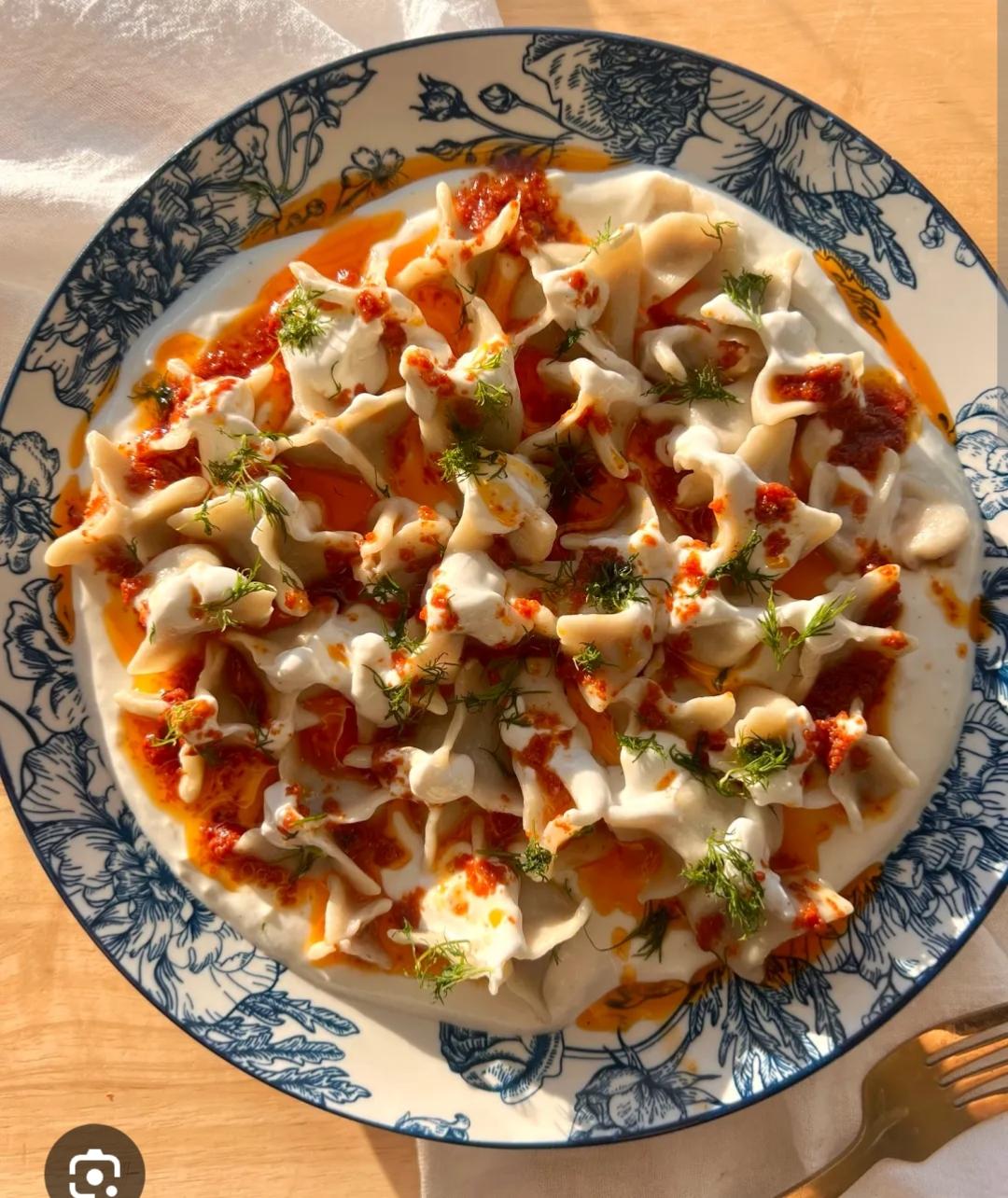 Mantı (Ravioli Turco Artesanal)