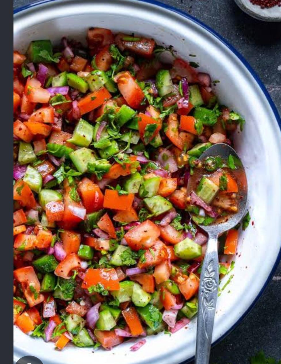 Salada do Pastor (Çoban Salatası) — 2